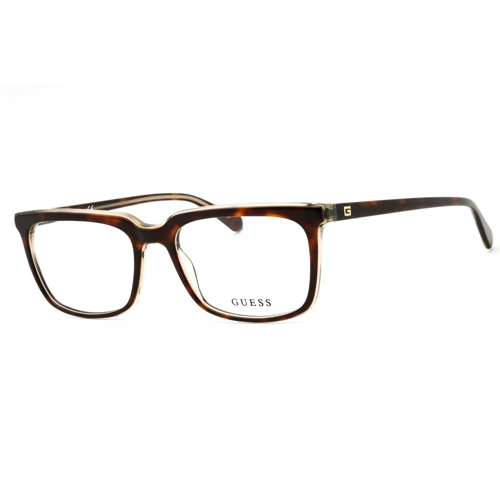 NWT Guess GU50063 Havana Rectangle 56mm Eyeglasses